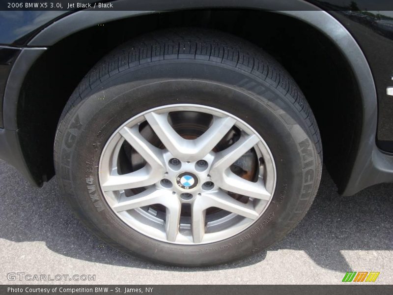Jet Black / Black 2006 BMW X5 3.0i