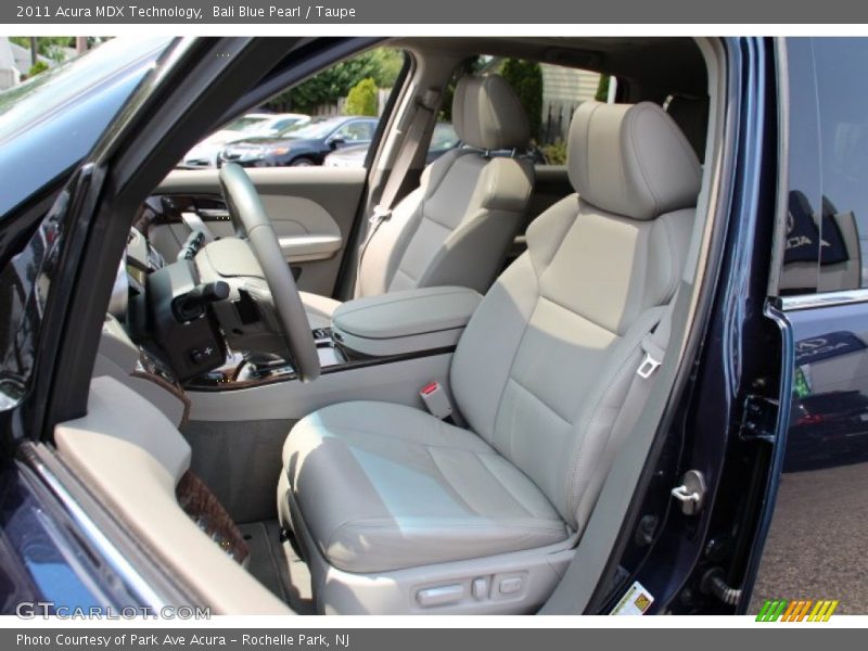 Bali Blue Pearl / Taupe 2011 Acura MDX Technology
