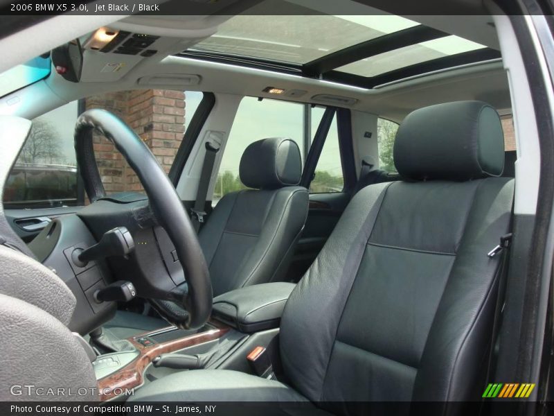 Jet Black / Black 2006 BMW X5 3.0i