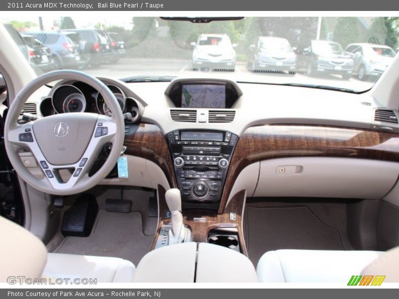 Bali Blue Pearl / Taupe 2011 Acura MDX Technology