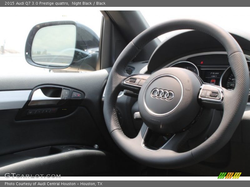Night Black / Black 2015 Audi Q7 3.0 Prestige quattro