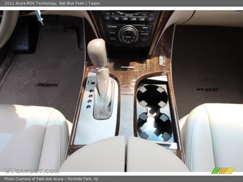 Bali Blue Pearl / Taupe 2011 Acura MDX Technology