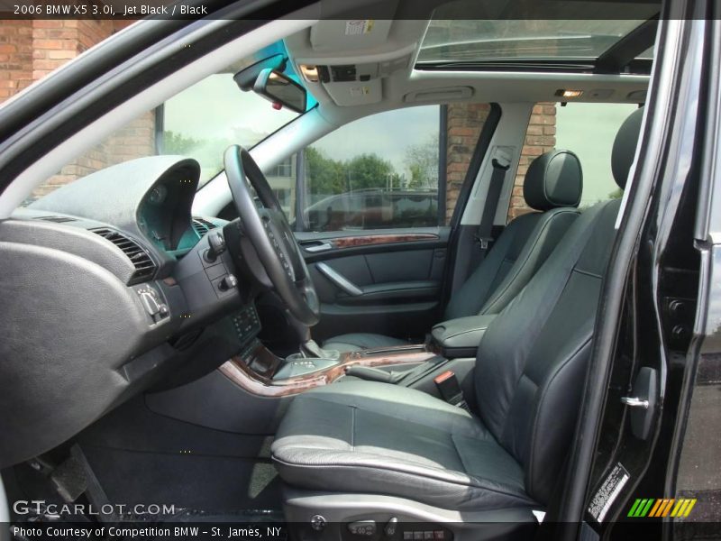 Jet Black / Black 2006 BMW X5 3.0i
