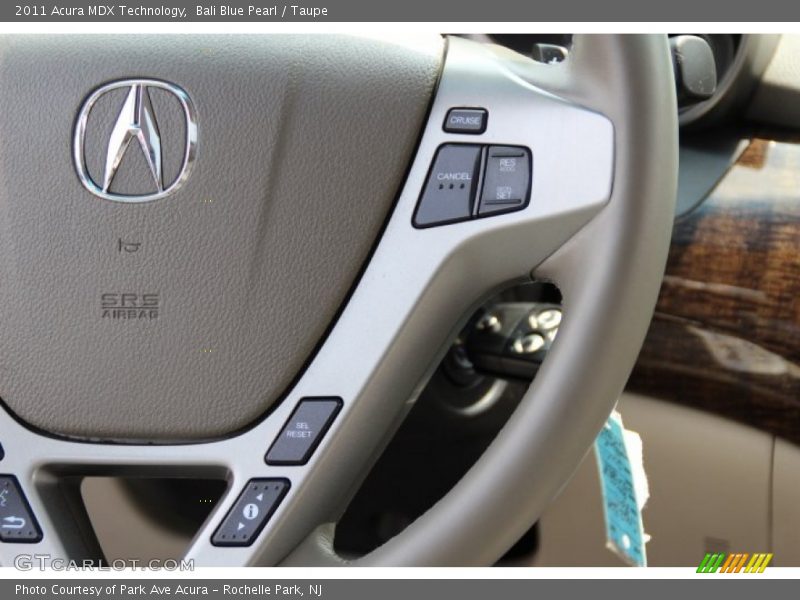 Bali Blue Pearl / Taupe 2011 Acura MDX Technology