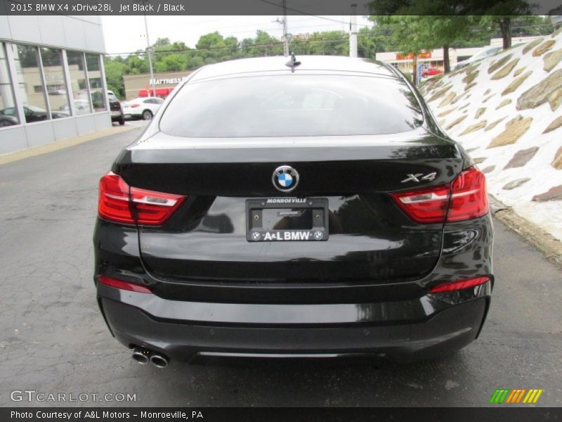 Jet Black / Black 2015 BMW X4 xDrive28i