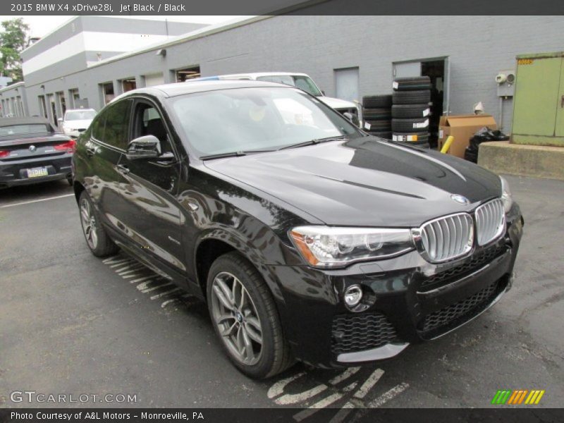 Jet Black / Black 2015 BMW X4 xDrive28i