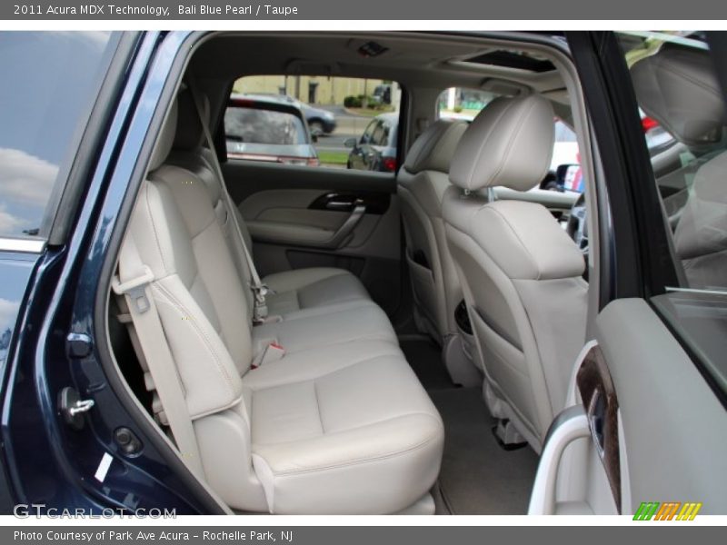 Bali Blue Pearl / Taupe 2011 Acura MDX Technology
