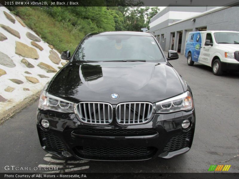 Jet Black / Black 2015 BMW X4 xDrive28i