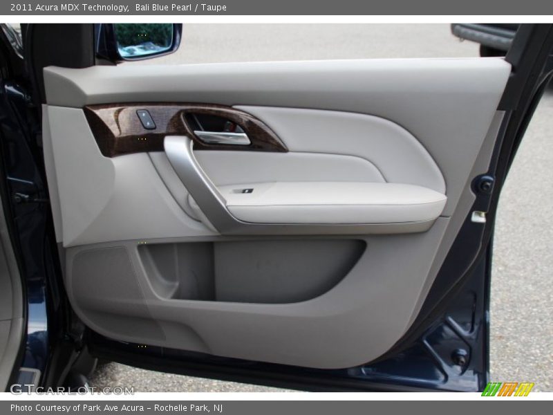 Bali Blue Pearl / Taupe 2011 Acura MDX Technology