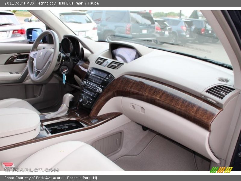 Bali Blue Pearl / Taupe 2011 Acura MDX Technology