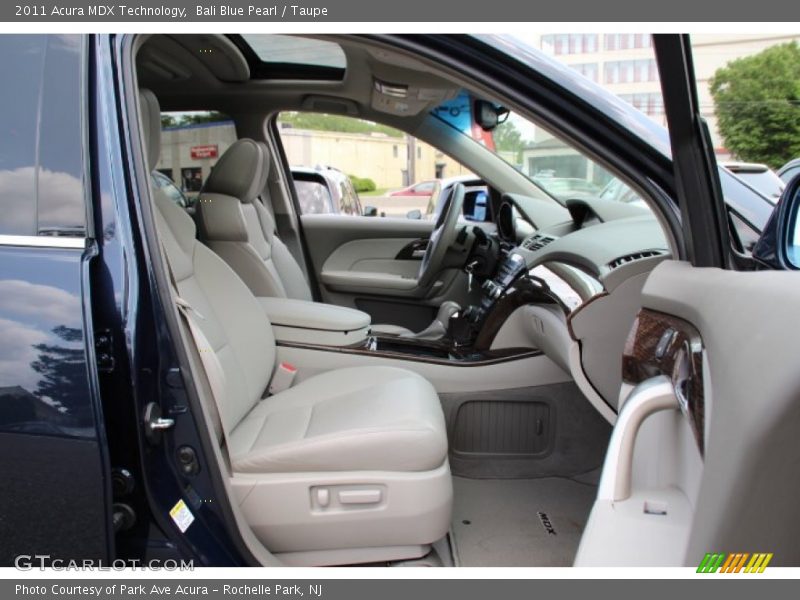 Bali Blue Pearl / Taupe 2011 Acura MDX Technology
