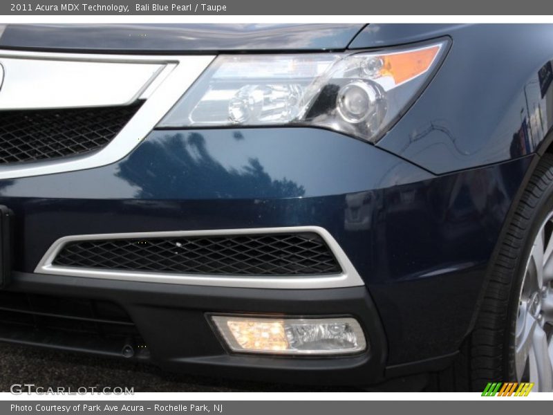 Bali Blue Pearl / Taupe 2011 Acura MDX Technology