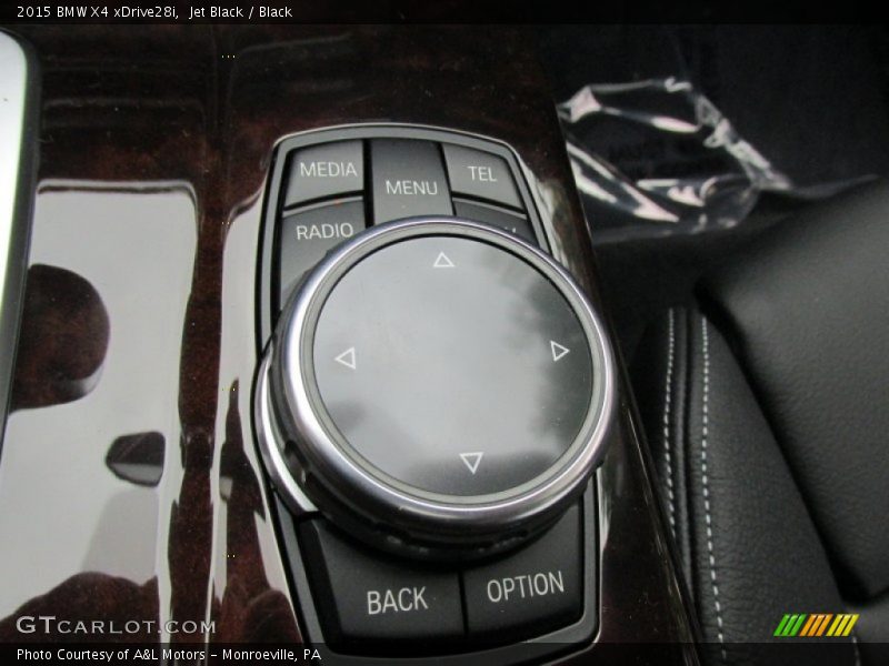 Controls of 2015 X4 xDrive28i