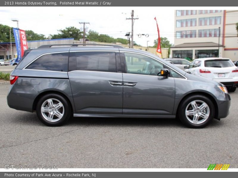 Polished Metal Metallic / Gray 2013 Honda Odyssey Touring