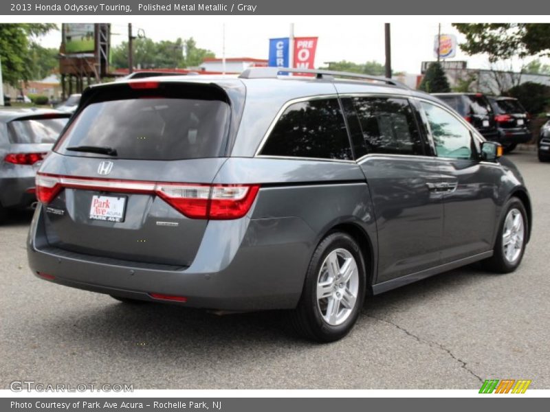 Polished Metal Metallic / Gray 2013 Honda Odyssey Touring