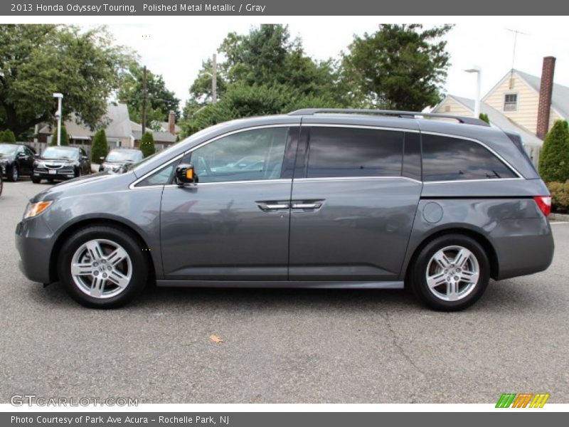 Polished Metal Metallic / Gray 2013 Honda Odyssey Touring