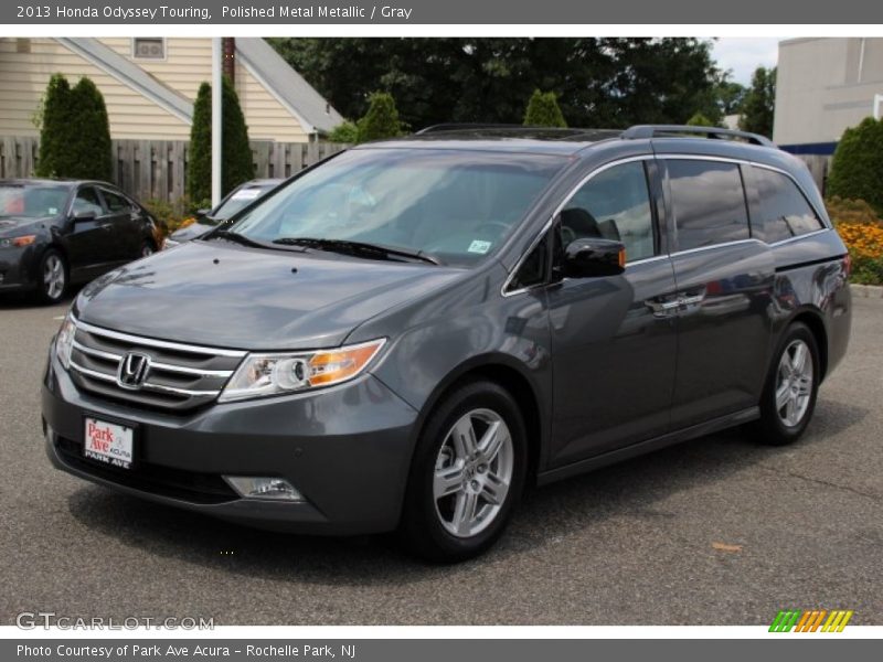 Polished Metal Metallic / Gray 2013 Honda Odyssey Touring