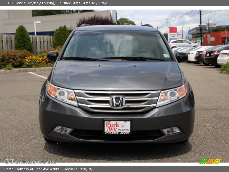 Polished Metal Metallic / Gray 2013 Honda Odyssey Touring