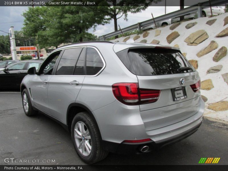 Glacier Silver Metallic / Black 2014 BMW X5 xDrive35i