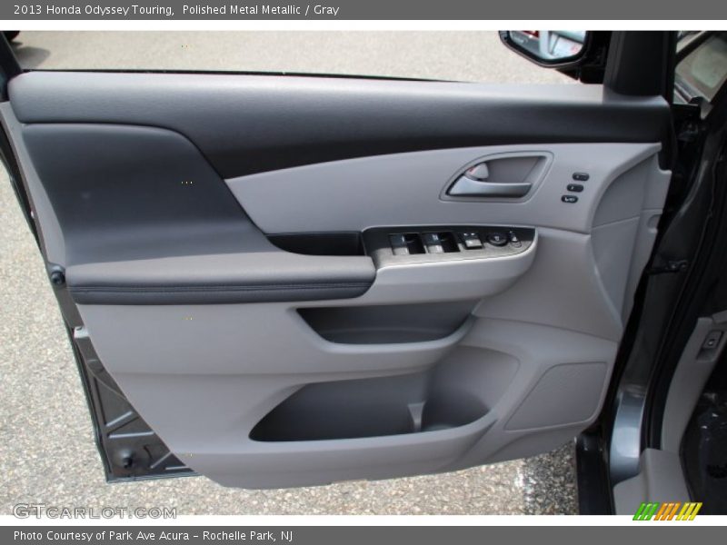 Polished Metal Metallic / Gray 2013 Honda Odyssey Touring