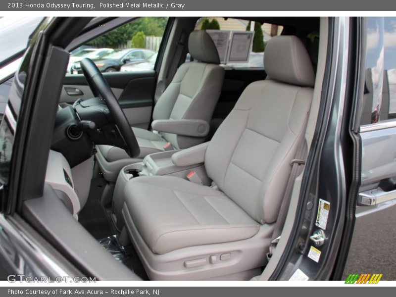 Polished Metal Metallic / Gray 2013 Honda Odyssey Touring