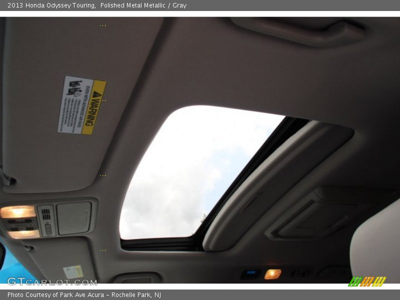 Polished Metal Metallic / Gray 2013 Honda Odyssey Touring