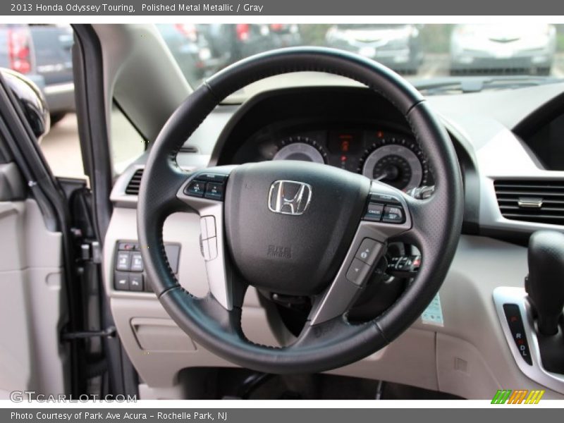 Polished Metal Metallic / Gray 2013 Honda Odyssey Touring