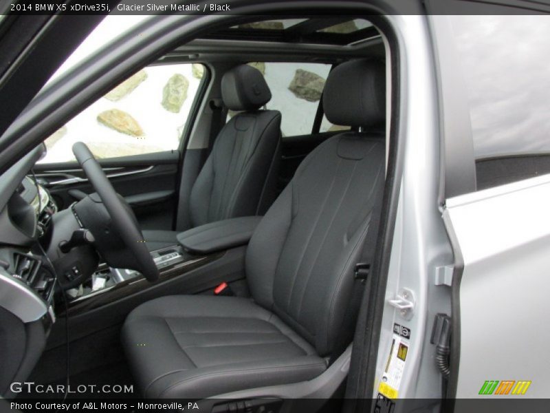 Glacier Silver Metallic / Black 2014 BMW X5 xDrive35i