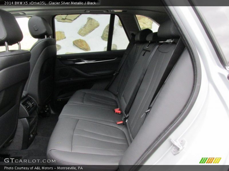 Glacier Silver Metallic / Black 2014 BMW X5 xDrive35i