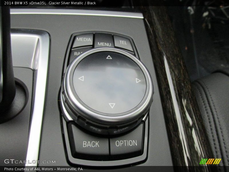 Glacier Silver Metallic / Black 2014 BMW X5 xDrive35i