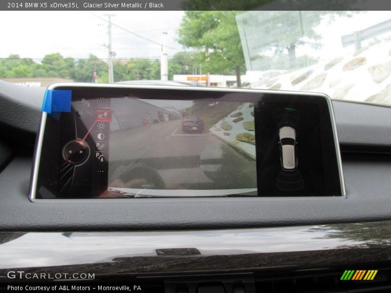 Glacier Silver Metallic / Black 2014 BMW X5 xDrive35i