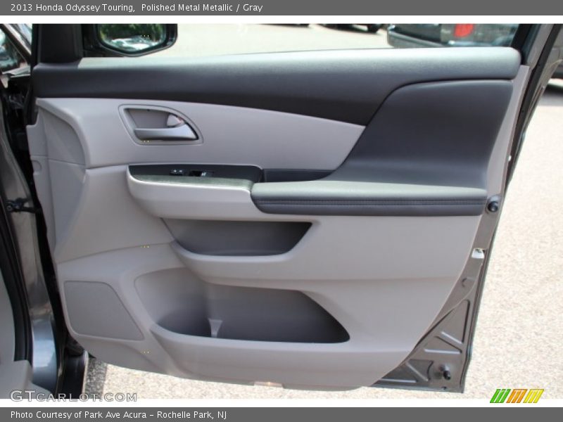 Polished Metal Metallic / Gray 2013 Honda Odyssey Touring