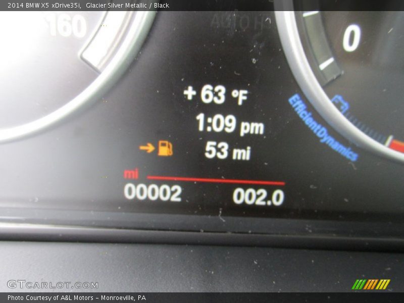 Glacier Silver Metallic / Black 2014 BMW X5 xDrive35i