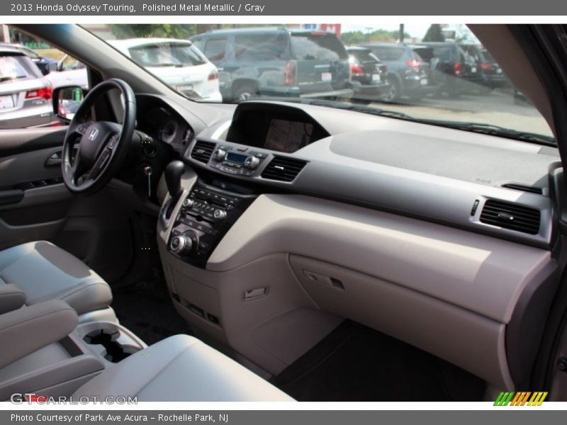 Polished Metal Metallic / Gray 2013 Honda Odyssey Touring
