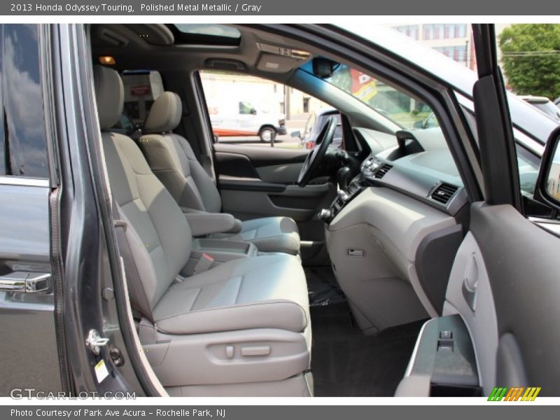 Polished Metal Metallic / Gray 2013 Honda Odyssey Touring