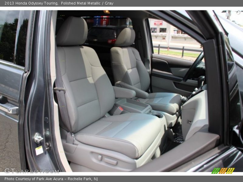 Polished Metal Metallic / Gray 2013 Honda Odyssey Touring