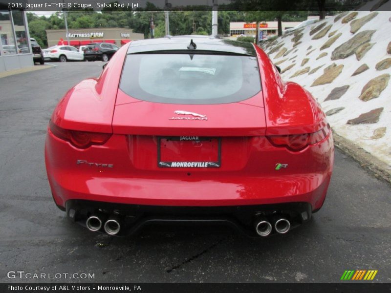 Salsa Red / Jet 2015 Jaguar F-TYPE R Coupe