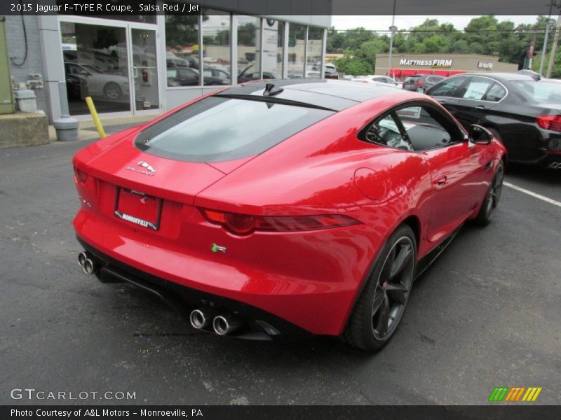 Salsa Red / Jet 2015 Jaguar F-TYPE R Coupe