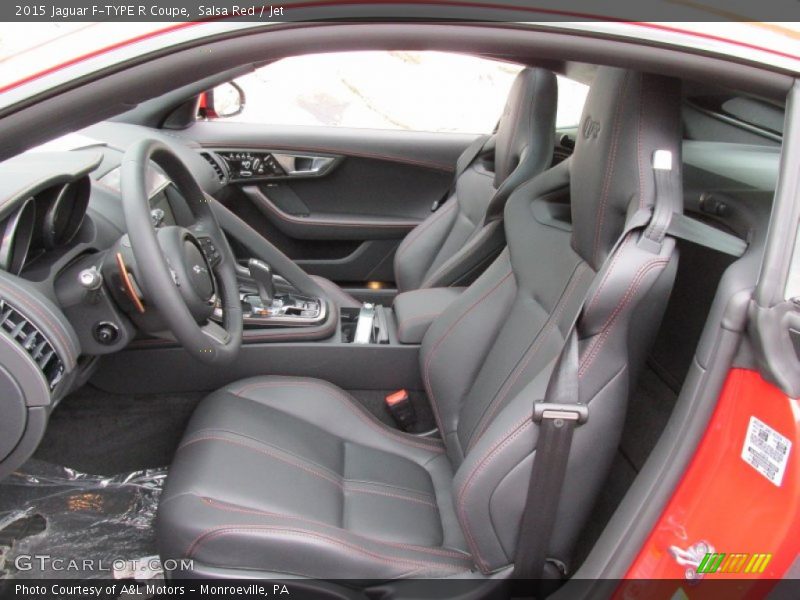  2015 F-TYPE R Coupe Jet Interior