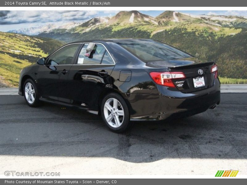 Attitude Black Metallic / Black/Ash 2014 Toyota Camry SE