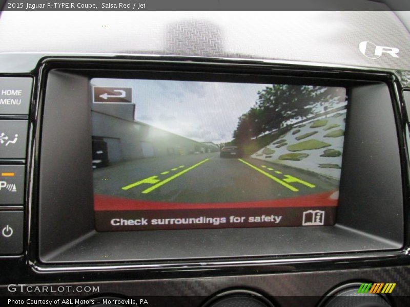 Salsa Red / Jet 2015 Jaguar F-TYPE R Coupe