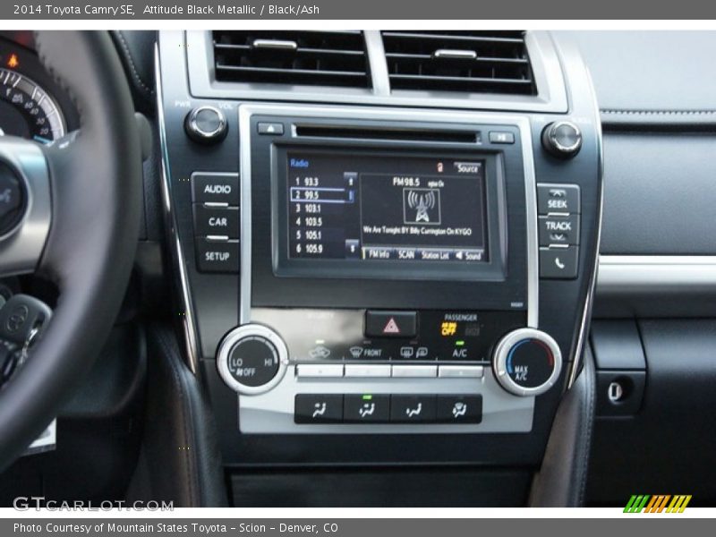 Attitude Black Metallic / Black/Ash 2014 Toyota Camry SE