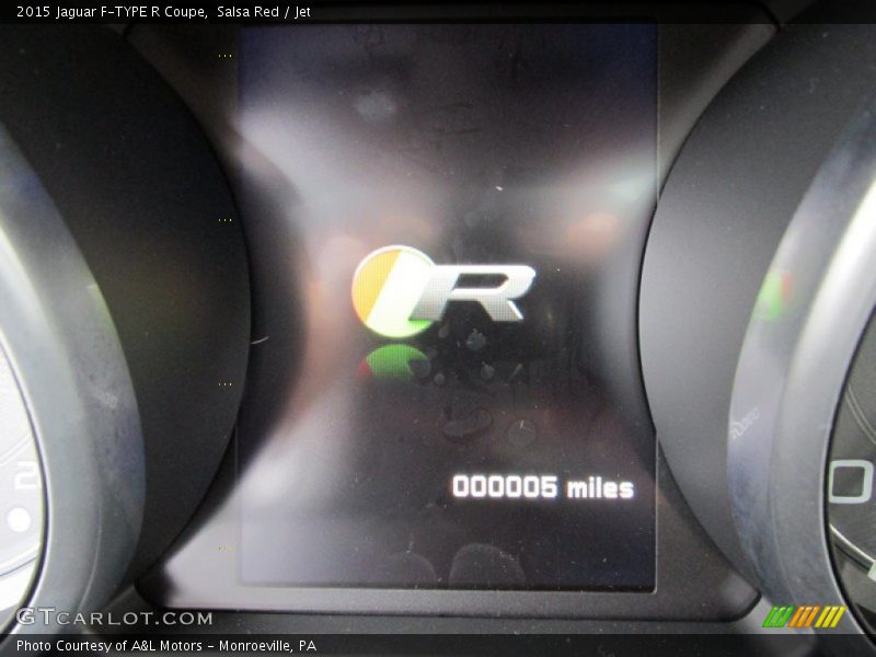 Salsa Red / Jet 2015 Jaguar F-TYPE R Coupe