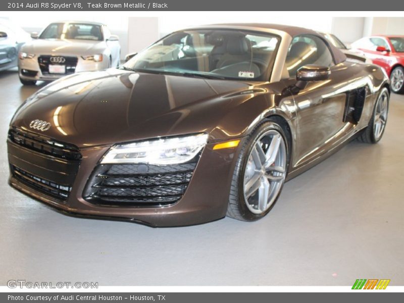 Front 3/4 View of 2014 R8 Spyder V8