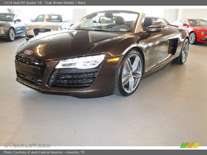 Front 3/4 View of 2014 R8 Spyder V8