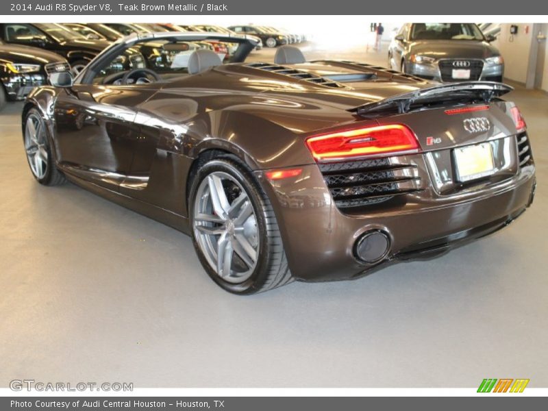  2014 R8 Spyder V8 Teak Brown Metallic