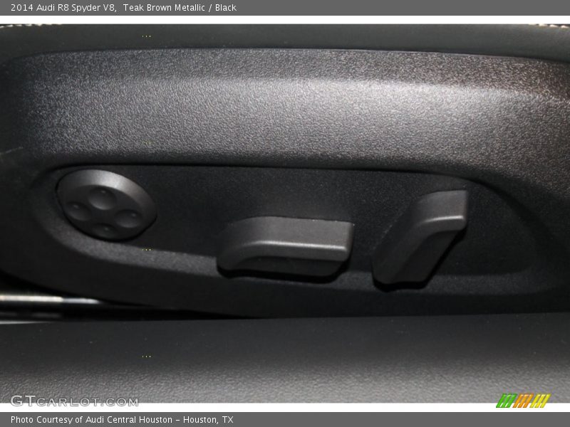 Teak Brown Metallic / Black 2014 Audi R8 Spyder V8