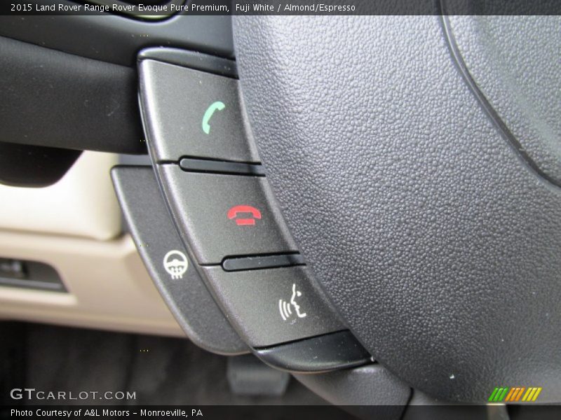 Fuji White / Almond/Espresso 2015 Land Rover Range Rover Evoque Pure Premium