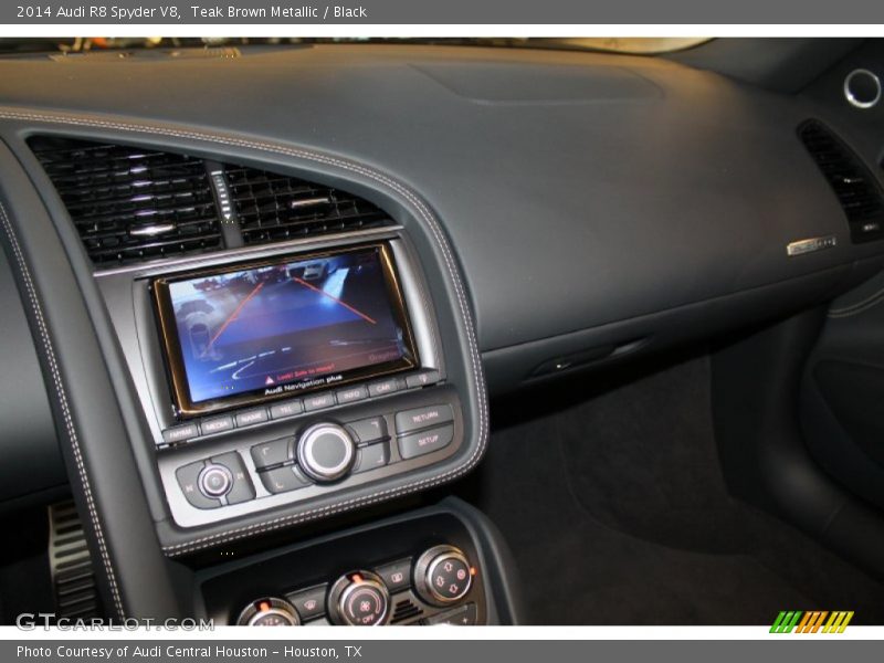 Teak Brown Metallic / Black 2014 Audi R8 Spyder V8