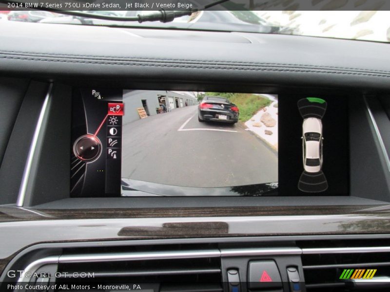 Jet Black / Veneto Beige 2014 BMW 7 Series 750Li xDrive Sedan